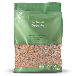 Just Natural Gluten Free Organic Jumbo Oats (choose size) cereal