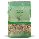 Just Natural Gluten Free Organic Apple & Strawberry Muesli (choose size) cereal