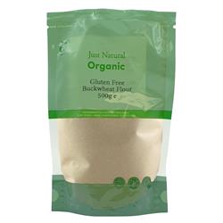 Just Natural Gluten Free Organic Buckwheat Flour 500g
