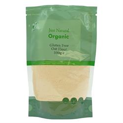 Just Natural Gluten Free Organic Oat Flour 500g