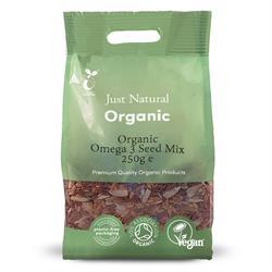 Just Natural Organic Omega 3 Seed Mix (choose size)