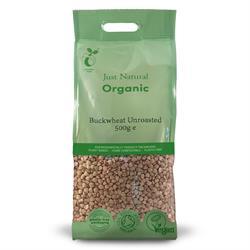 Just Natural Organic Unroasted Buckwheat 500g
