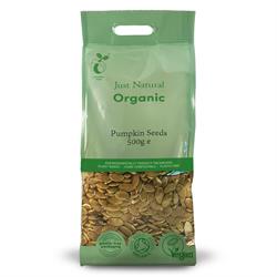 Just Natural Organic Pumpkin Seeds (choose size)