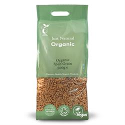 Just Natural Organic Spelt Grain 500ge