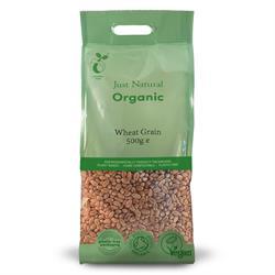 Just Natural Organic Wheat Grain, 500g