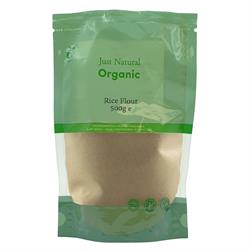 Just Natural Organic Rice Flour 500g