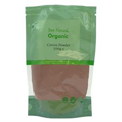 Just Natural Organic Cocoa Powder 500g VEGAN