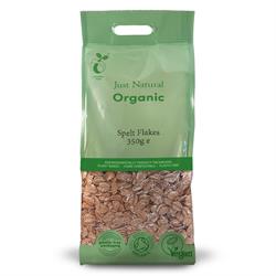 Just Natural Organic Spelt Flakes 350g cereal