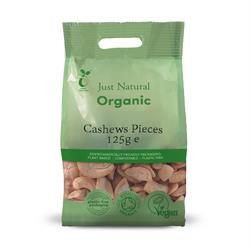 Just Natural Organic Cashew Nuts Pieces 125g