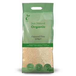 Just Natural Organic Oatmeal Fine 500g cereal