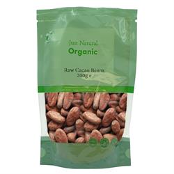Just Natural Organic Cacao Beans 200g