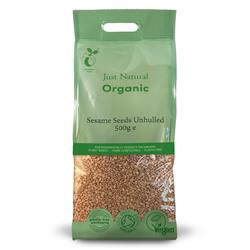 Just Natural Organic Sesame Seeds (choose type & size)