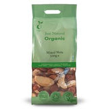 Just Natural Organic  Mixed Nuts, almond cashew brazil hazelnut 25% each (choose size)