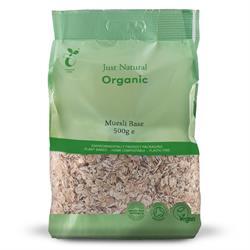 Just Natural Organic Muesli Base 500g cereal