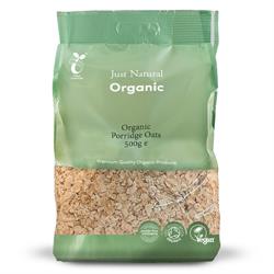 Just Natural Organic Porridge Oats (choose size) cereal
