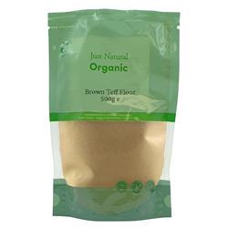 Just Natural Organic Teff Flour 500g (brown)