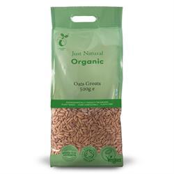 Just Natural Organic Oat Groats 500G