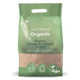 Just Natural Organic Ground Almonds (choose size)