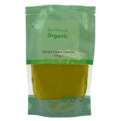 Just Natural Organic Barley Grass Powder 100g SUPERFOOD