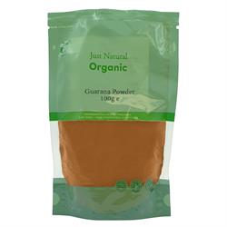 Just Natural Organic Guarana Powder 100g SUPERFOOD