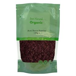 Just Natural Organic Acai Berry Powder 100g SUPERFOOD