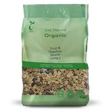 Just Natural Organic Fruit & Hazelnut Muesli (choose size) cereal