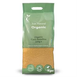 Just Natural Organic Semolina 500g (made from corn)