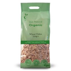 Just Natural Organic Wheat Flakes 350g cereal
