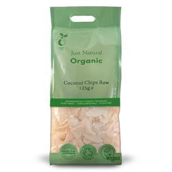 Just Natural Organic Coconut Chips (choose size) dried fruit