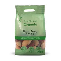 Just Natural Organic Whole Brazil Nuts (choose size)
