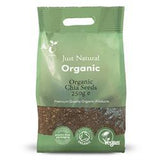 Just Natural Organic Chia Seeds (choose size) SUPERFOOD