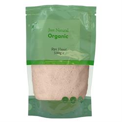 Just Natural Organic Rye Flour 500g