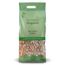 Just Natural Organic Rye Flakes 350g cereal