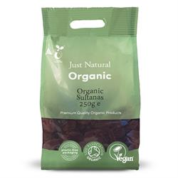 Just Natural Organic Sultanas (choose size)