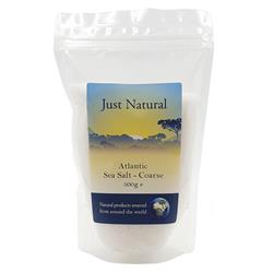 Just Natural Sea Salt 500g (choose coarse or fine)