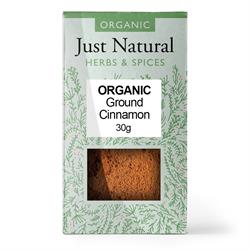 Organic Ground Cinnamon, 50g