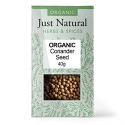 Organic Coriander Seeds 40g