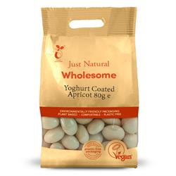 Just Natural Wholesome Yogurt Coated Apricots (choose size)