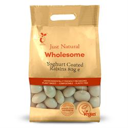 Just Natural Wholesome Yogurt Coated Raisins (choose size)