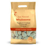 Just Natural Wholesome Yogurt Coated Cashew Nuts (choose size)