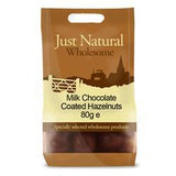 Just Natural Wholesome Milk Chocolate Coated Hazelnuts (choose size)