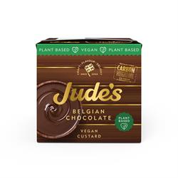 Judes Belgian Chocolate Custard 500g Ready Made VEGAN