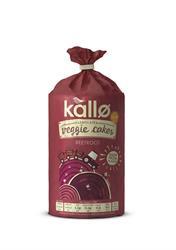 Kallo Beetroot Veggie Cakes 122g rice cakes