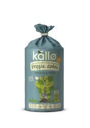 Kallo Spinach & Pesto Cakes 122g rice cakes