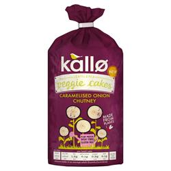 Kallo Caramelised Onion Veggie Cakes 122g rice cakes