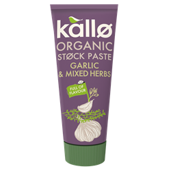 Kallo Organic Garlic and Herb Stock Paste 100g