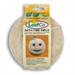 Loof Co Bath Time Smile Body Loofah Shower Brush