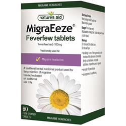 Natures Aid Feverfew MigraEeze 60 tablets