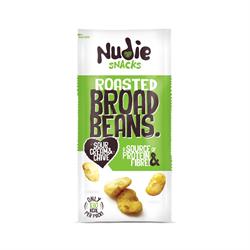 Nudie Snacks Sour Cream & Chive Roasted Broadbeans 30g