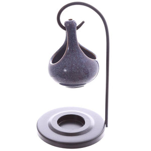 Tear Drop Oil Burner BLUE